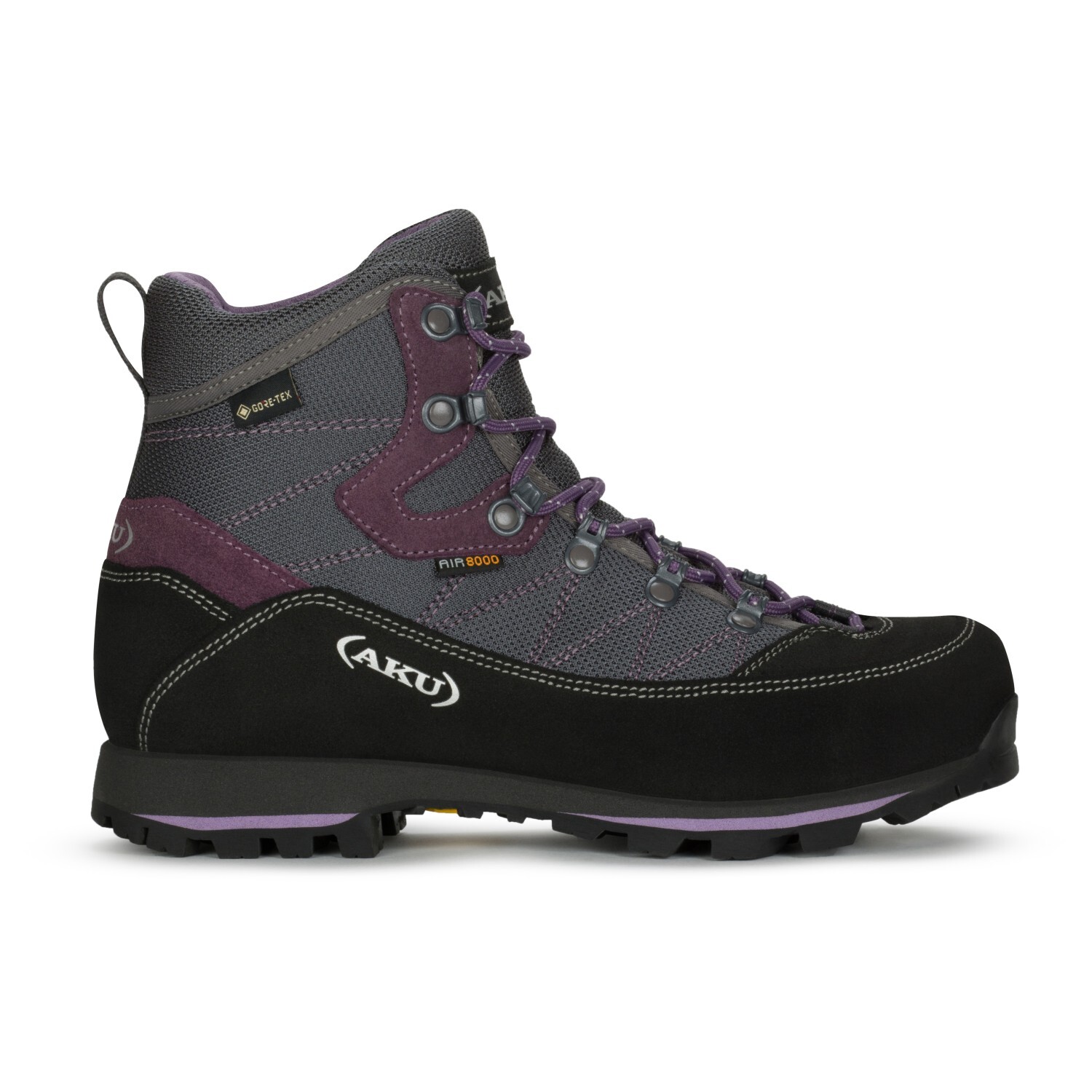 

Походная обувь Aku Trekker L.3 Wide GTX, цвет Anthracite/Violet