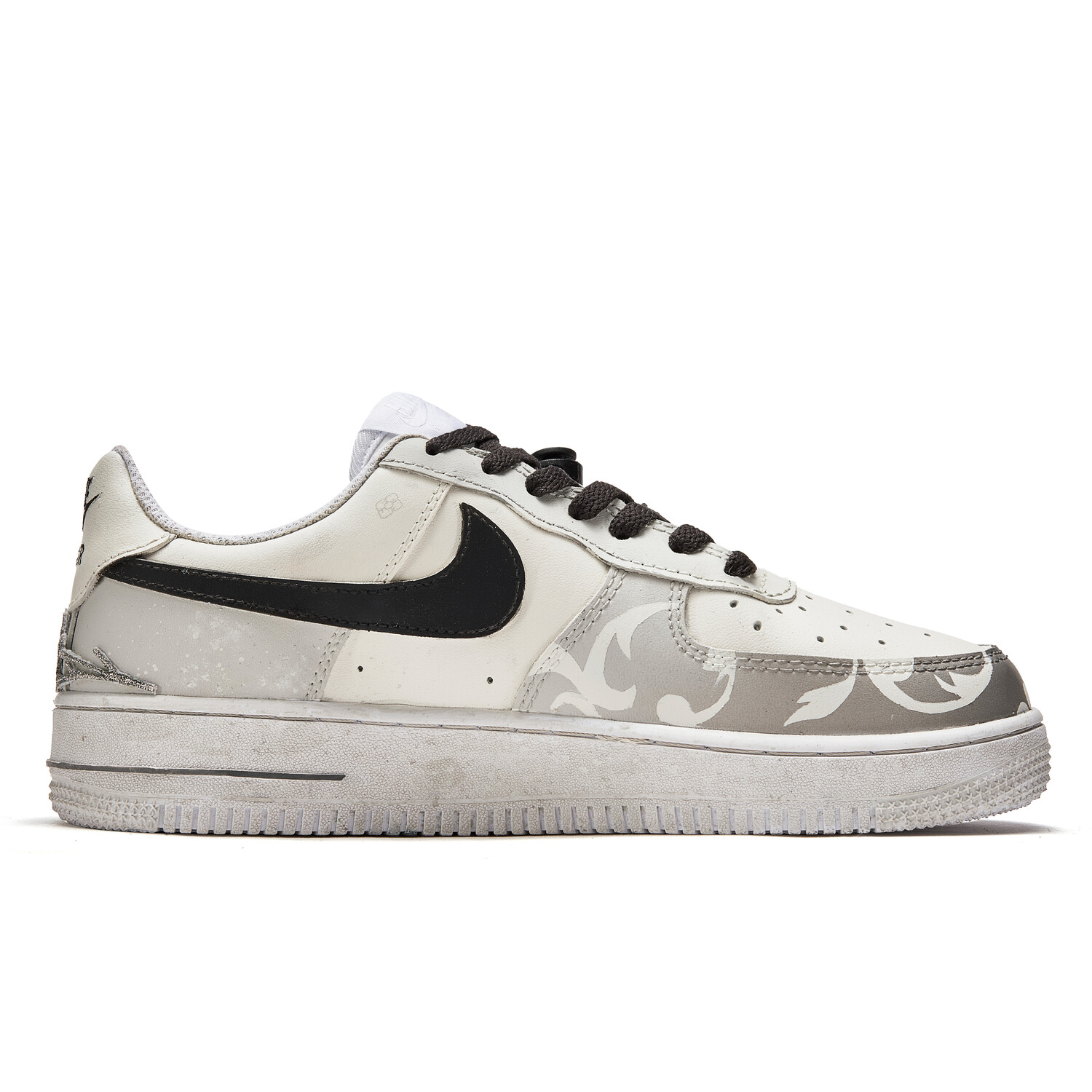 

Кроссовки Nike Air Force 1 Skateboarding Shoes Unisex Low-top Gray, серый