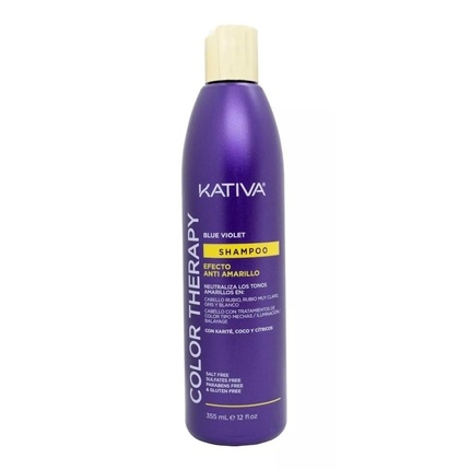 

KATIVA Color Therapy Blue Violet Шампунь 355 мл Ши, кокос и цитрус
