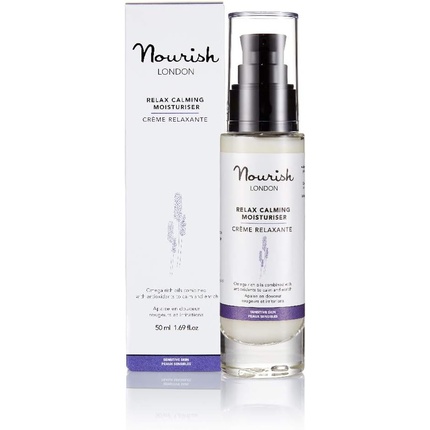 Крем для лица Nourish London Skincare — Успокаивающий увлажняющий Relax, 50 мл