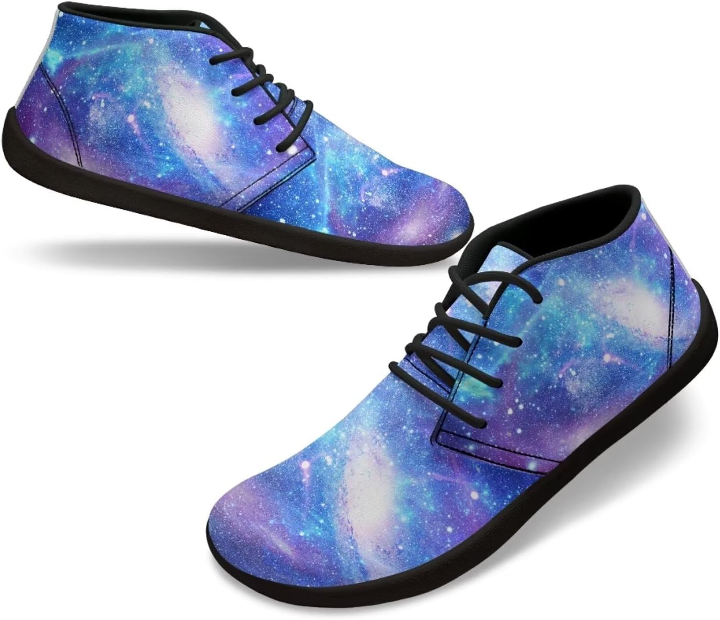 

Мужские кроссовки для ходьбы, дышащие, с нулевым перепадом высоты подошвы, с широким носком, для тренировок, легкие, нескользящие, модные, для походов и бега Xixirimido, голубой