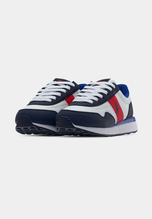 Кроссовки train 89 sport ii унисекс Polo Ralph Lauren, White/Navy/Red — фото 3
