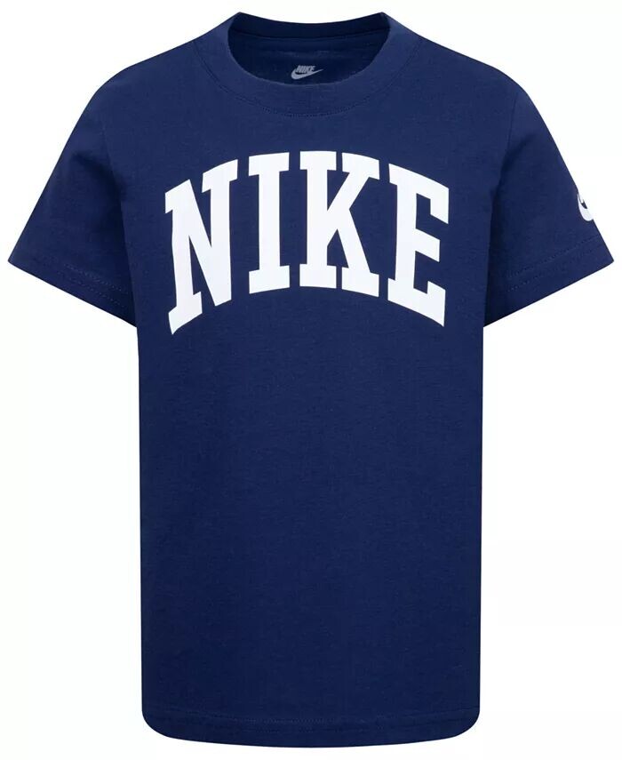 

Сезонная трикотажная футболка Little Kids Club Nike, синий