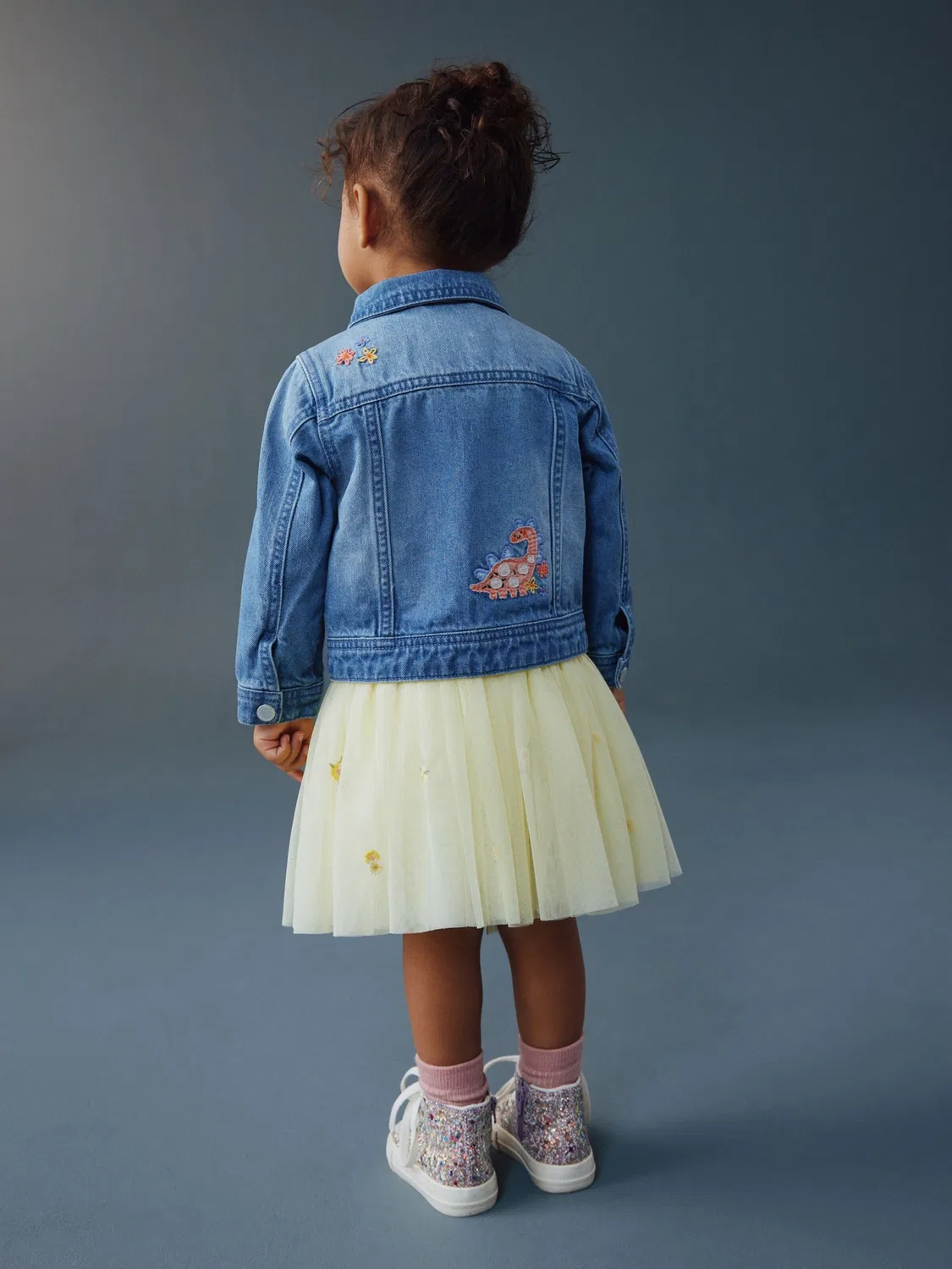 Куртка межсезонья Next, Blue Denim — фото 4