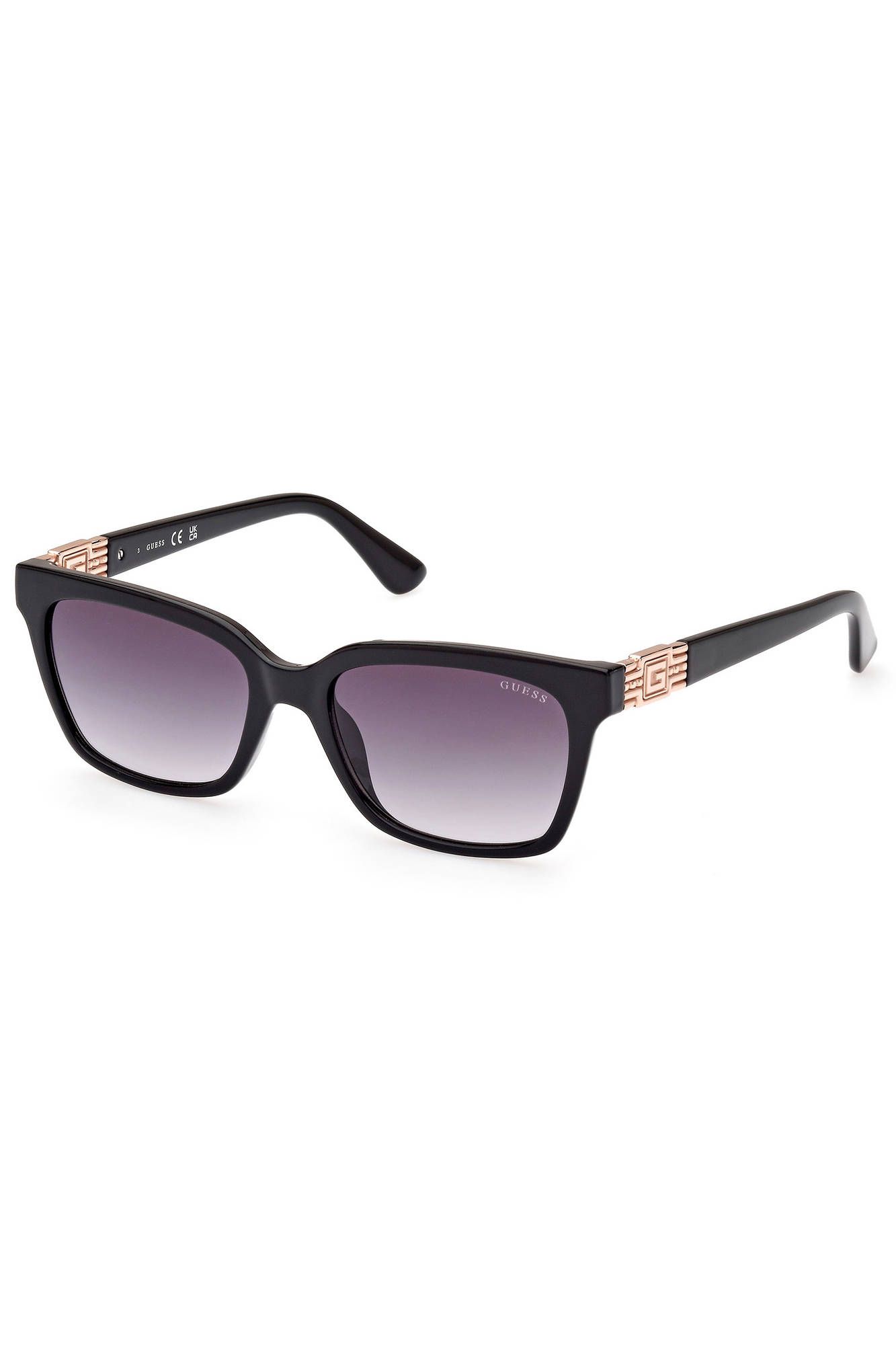 

Черные пластиковые женские солнцезащитные очки Guess Shoes