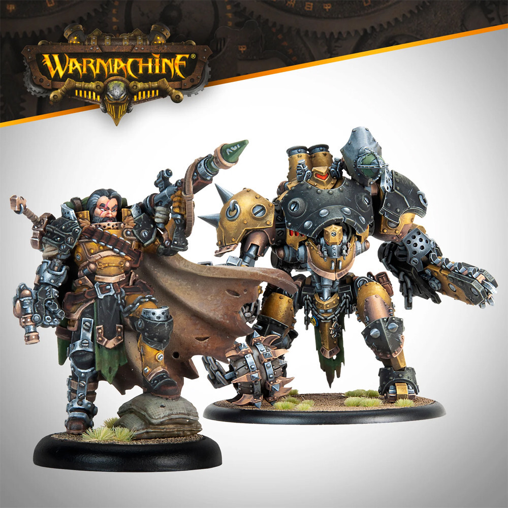 

Миниатюра Steamforged Games Warmachine: Magnus the Unstoppable and Invictus
