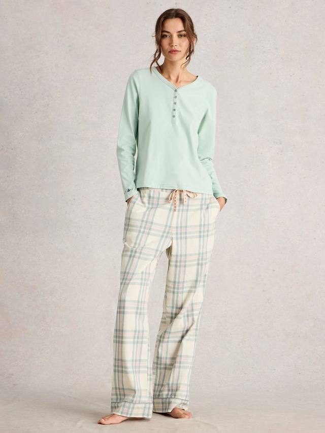 

Низ пижамы Nina Check White Stuff, Ivory/Multi