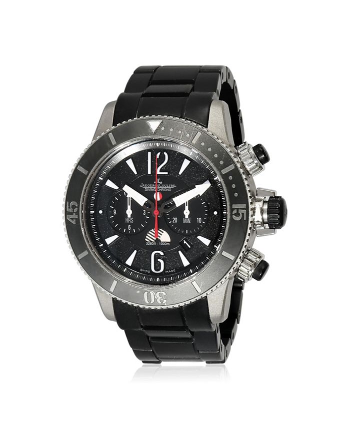 

Часы Navy Seal с титановым мастер-компрессором 159.T.C7 52,80 мм Pre-Owned Jaeger-LeCoultre, черный