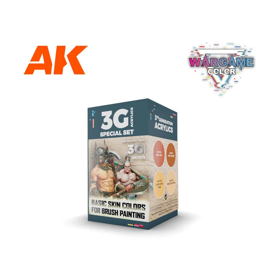 

Основные цвета кожи, 3rd Gen Acrylic Special Set