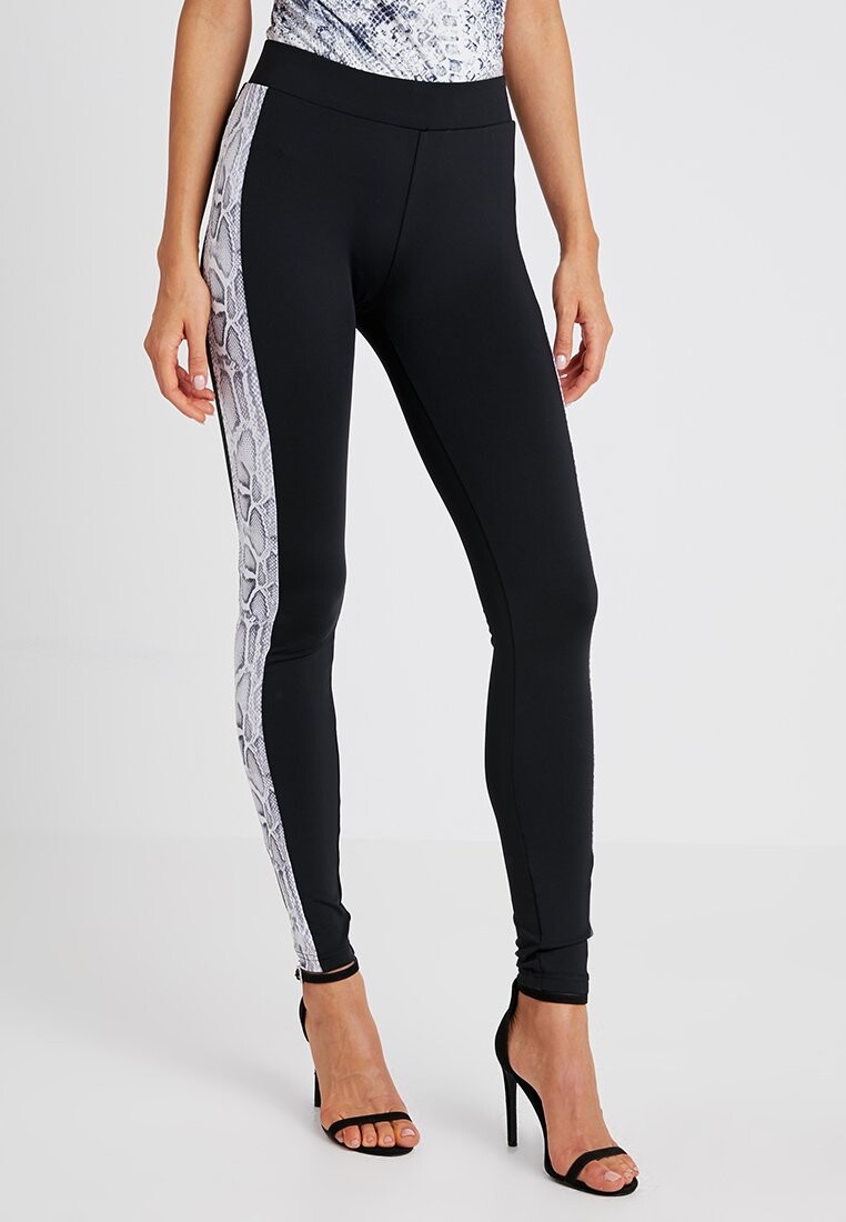

Леггинсы LADIES SIDE PATTERN Leggings Urban Classics, черный