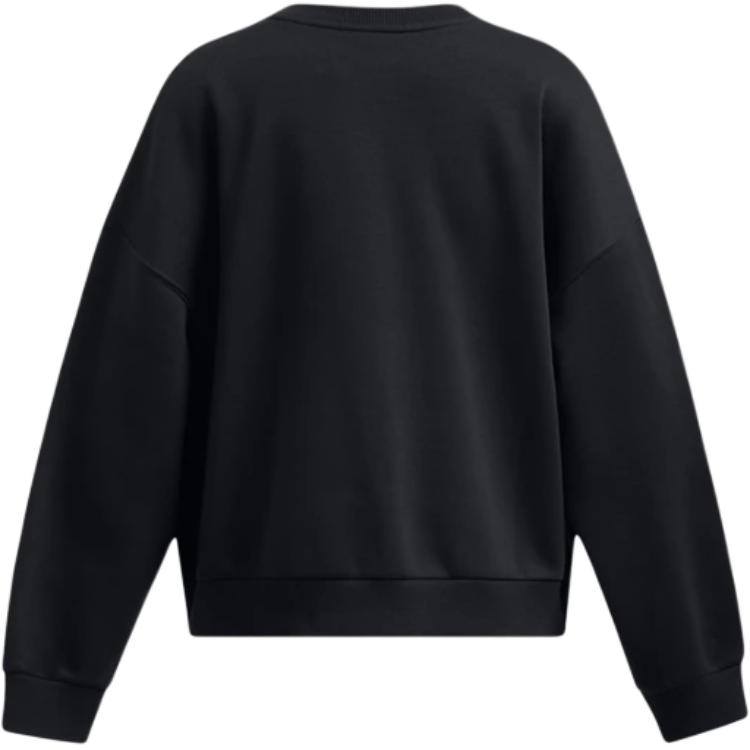 Rival Fleece Толстовка Черная Подростки Under Armour — фото 3