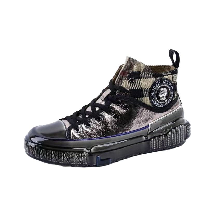 

H2 Повседневные мужские кроссовки Mid top Black, Gunmetal