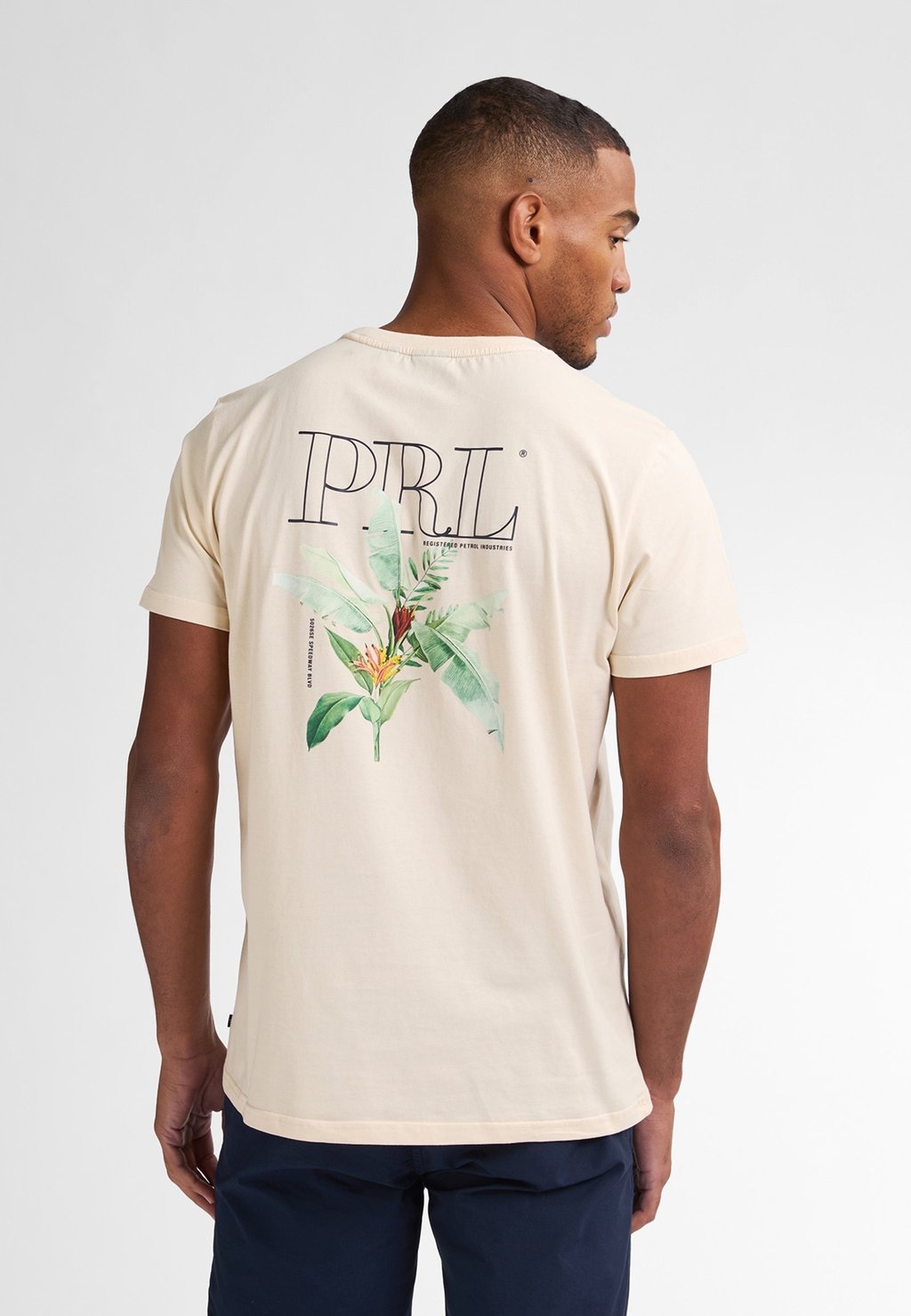 

Футболка с принтом BACK PRINT NAUTICALWALK Petrol Industries, цвет Seashell