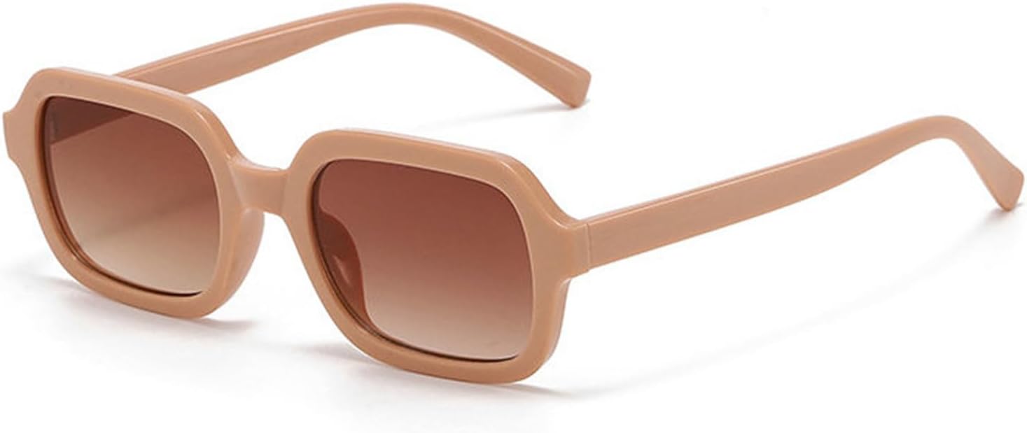 

Модные маленькие солнцезащитные очки неправильной формы для мужчин и женщин, классические квадратные желтые винтажные очки, защита от ультрафиолета UV400 S68 helena, C4