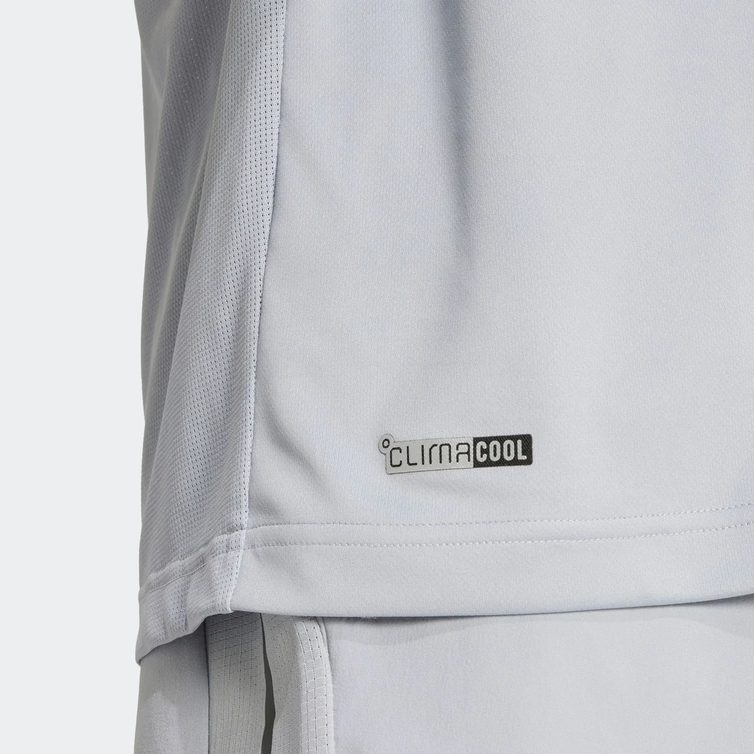 Мужская футболка с круглым вырезом Adidas Performance, Halo Silver — фото 4