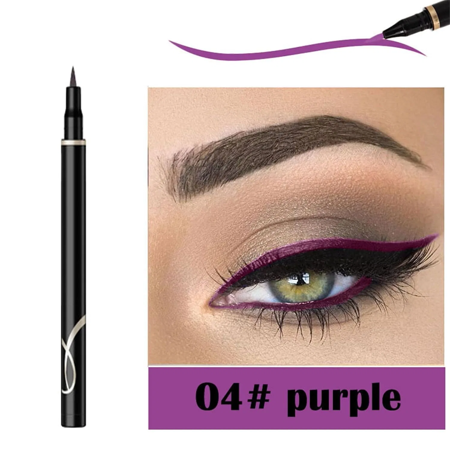 Подводка для глаз Fine Fiber Eyeliner, 0.6 мл, D Generisch — фото 2