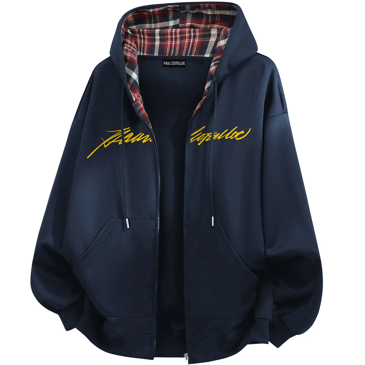 Детский свитшот унисекс с длинным рукавом Navy Blue (Yellow) Paul Costelloe