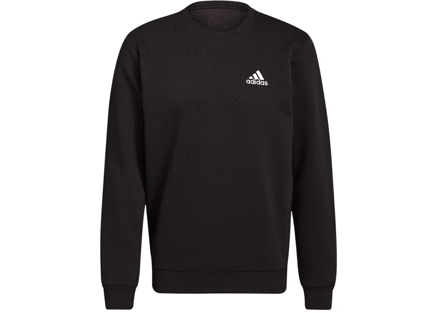 Мужской свитшот с флисом Essentials Fleece Adidas, Black/White
