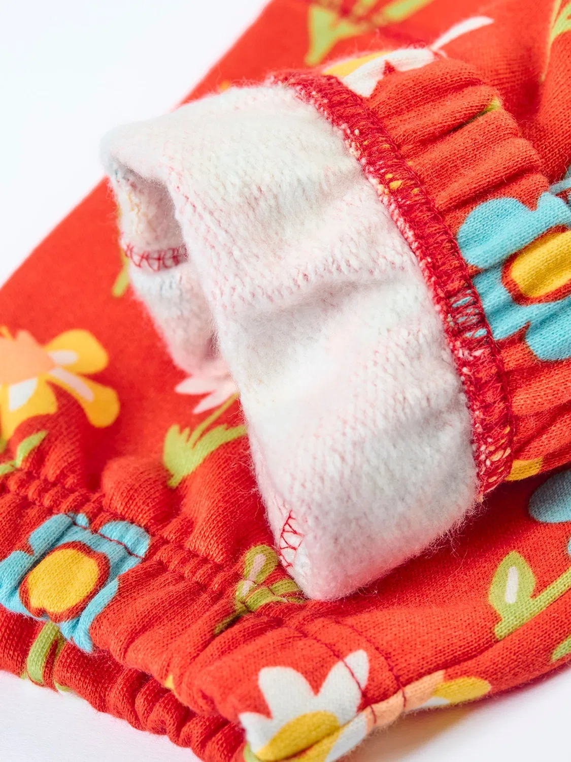 Джоггеры с принтом Malpas Frugi, красный — фото 4