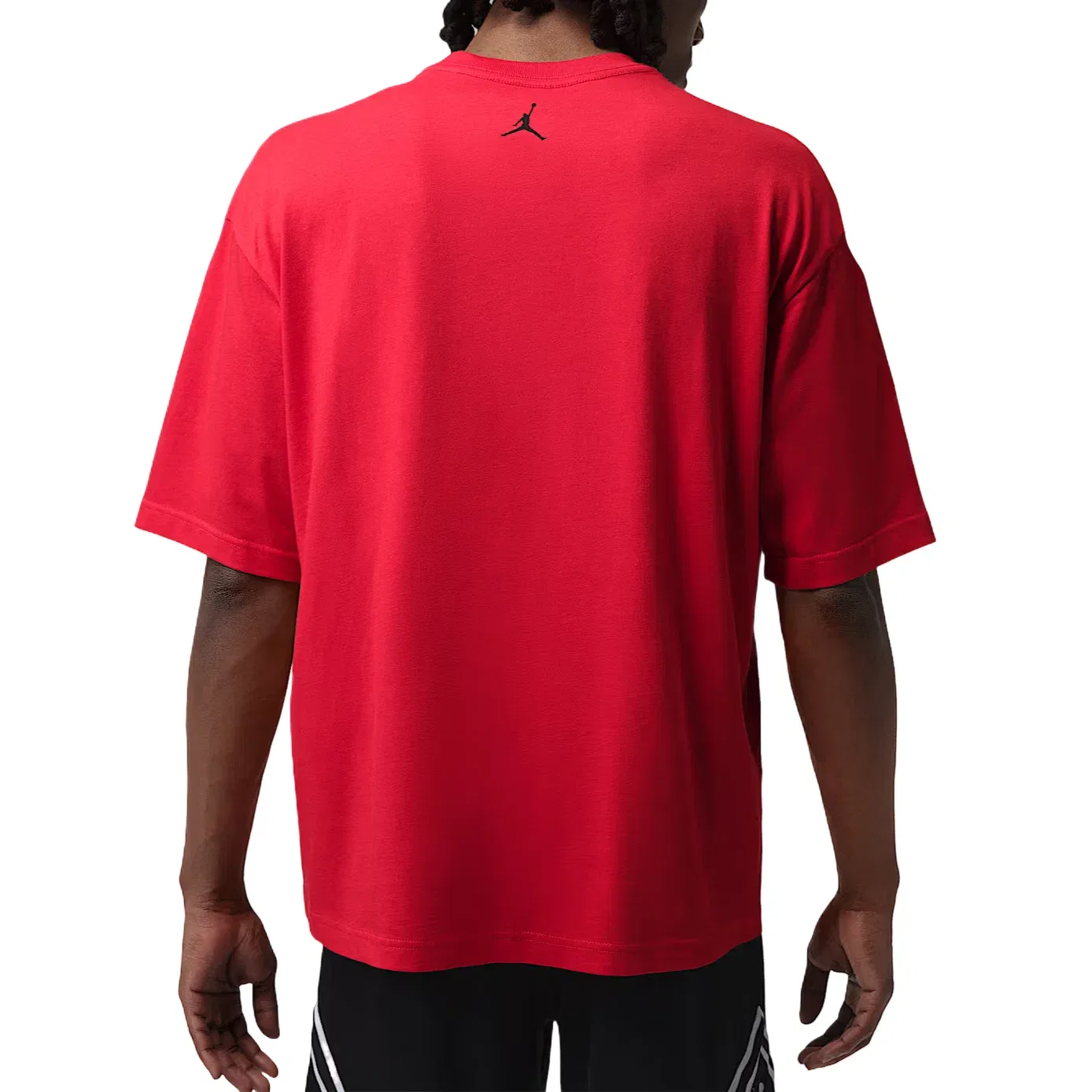 Мужская футболка Jordan Sport Dri-FIT T-Shirt University Red Black, красный — фото 2
