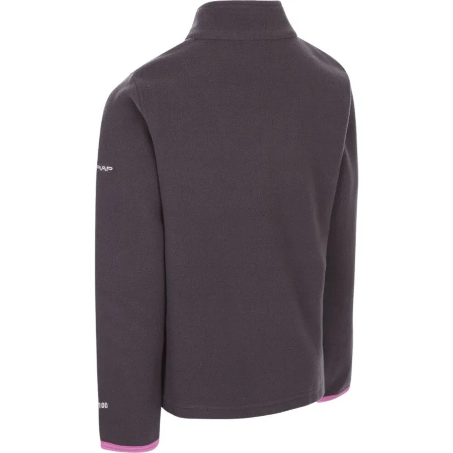 Детский флисовый свитшот Sybil Microfleece AT100 Trespass, Темно-синий — фото 2