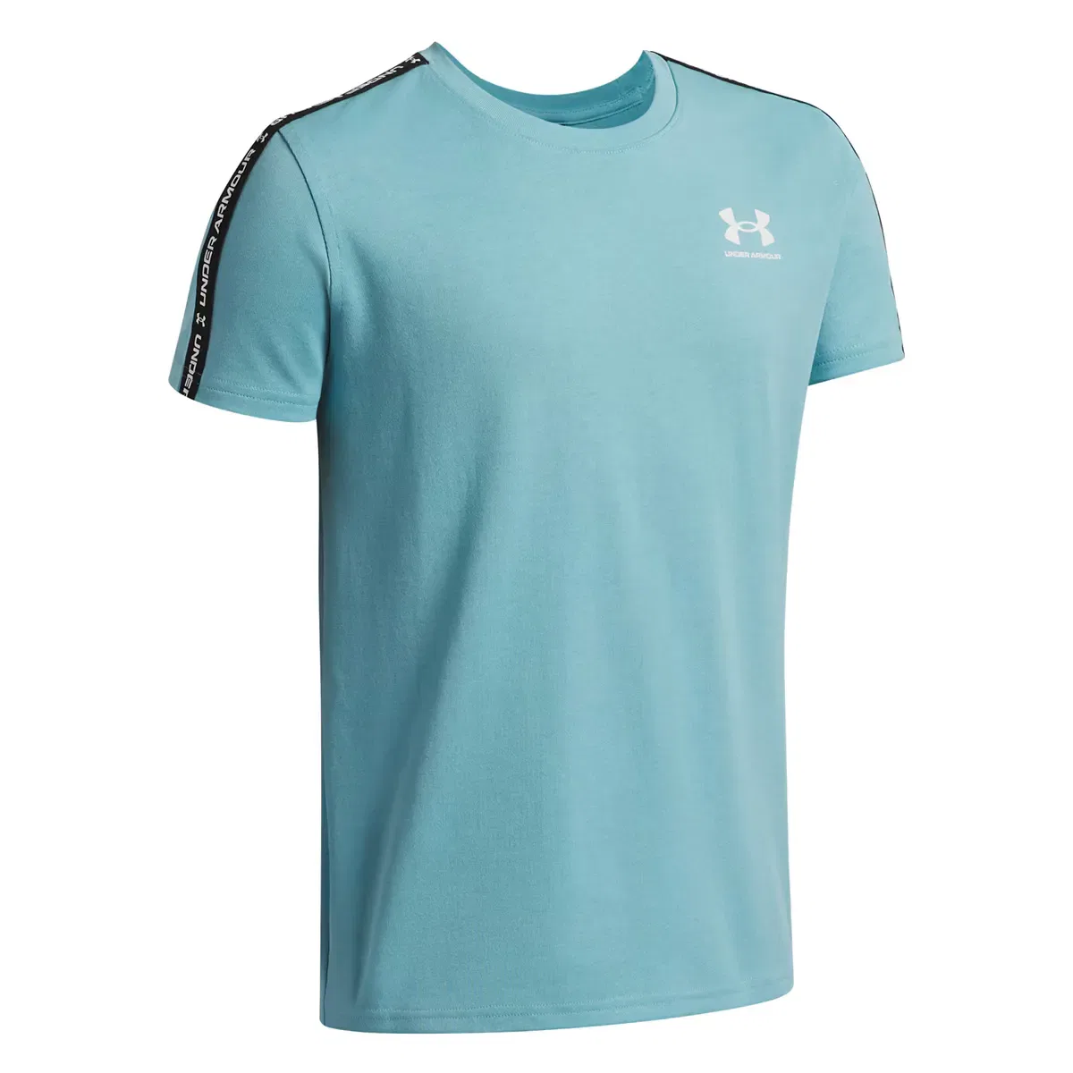 Детское поло для мальчиков с коротким рукавом Under Armour, Azul Cielo — фото 3