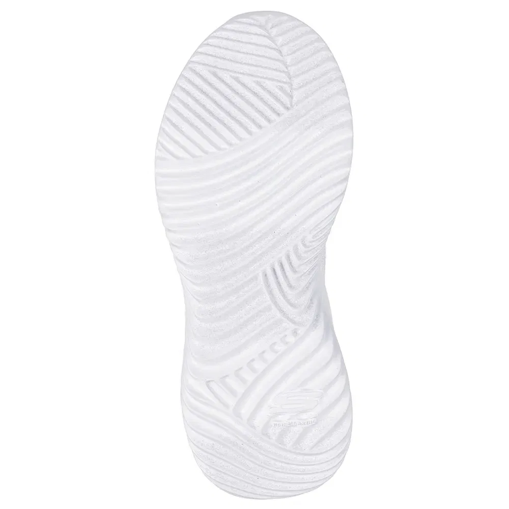 Детские кроссовки для мальчиков с технологией Slip-ins Skechers Bounder Brisk Burst, White — фото 2