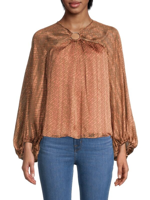 

Топ Bailey 44 с узором, coral