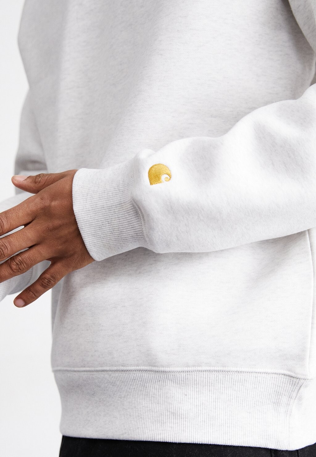 

Свитер Chase Carhartt WIP, пепельный вереск/золото
