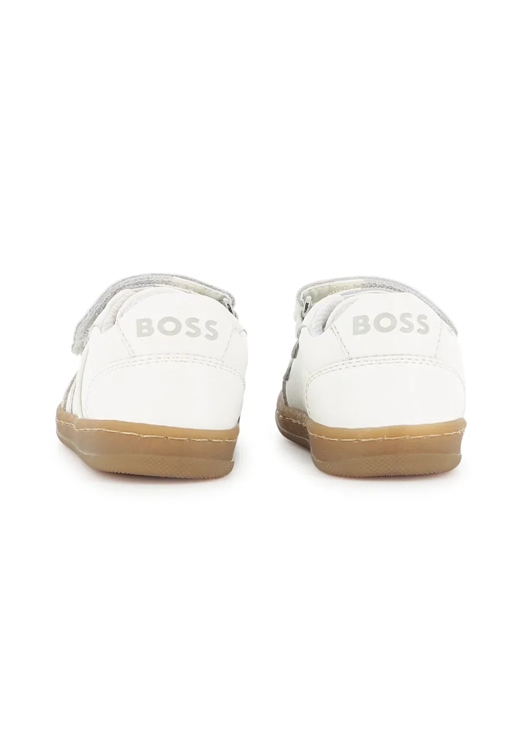 Детские кроссовки - обувь для малышей Boss Kidswear, White — фото 4