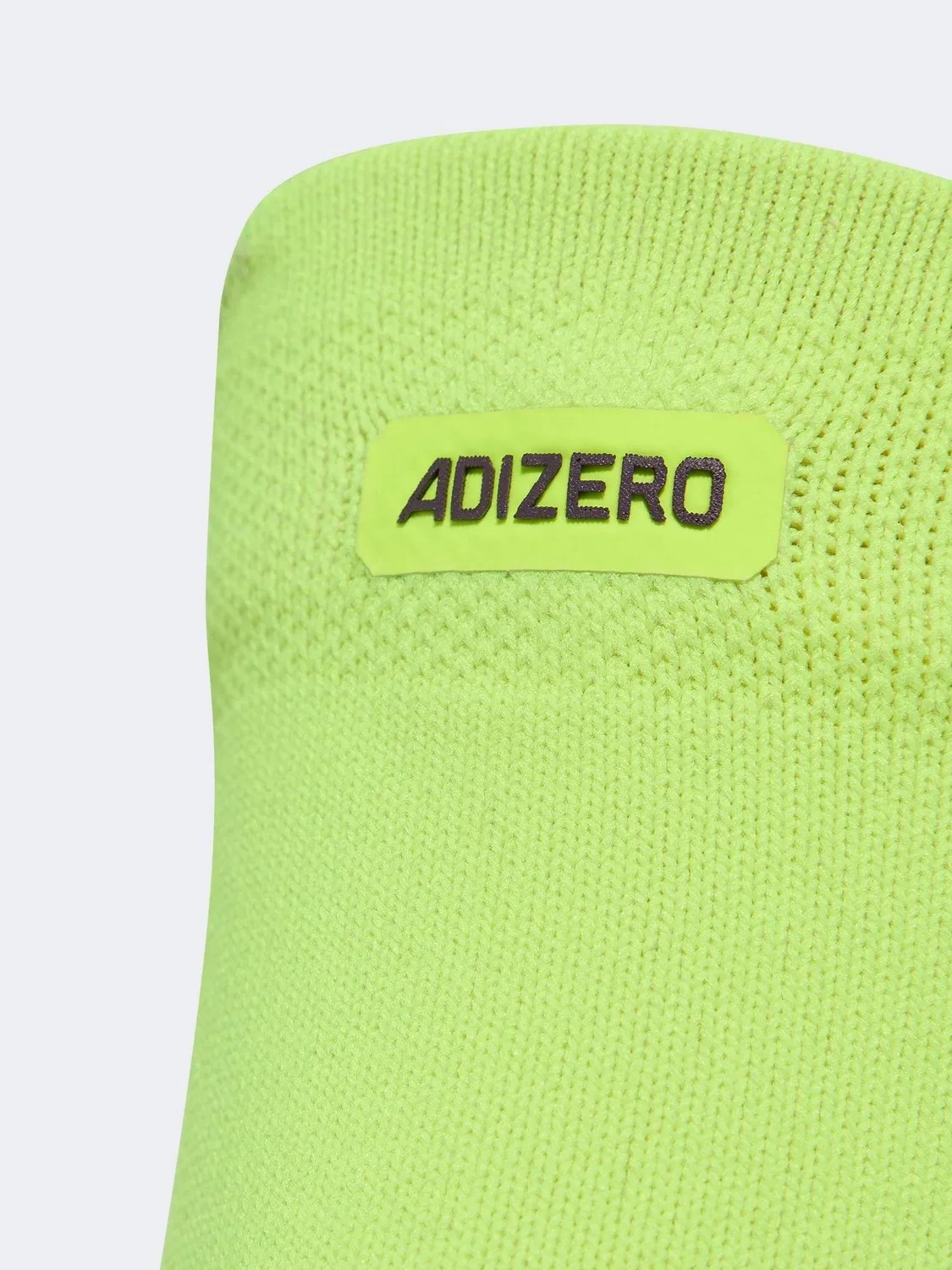 Носки спортивные Adizero Quarter Sock adidas, желтый — фото 3
