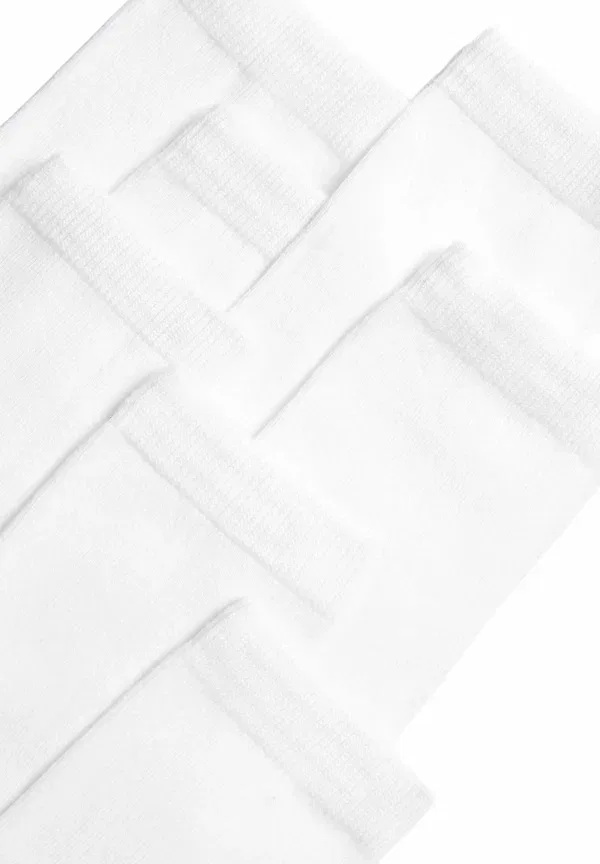 Носки, 7 пар, дышащие, 7 pack of ankle school socks, Marks & Spencer, белый — фото 2