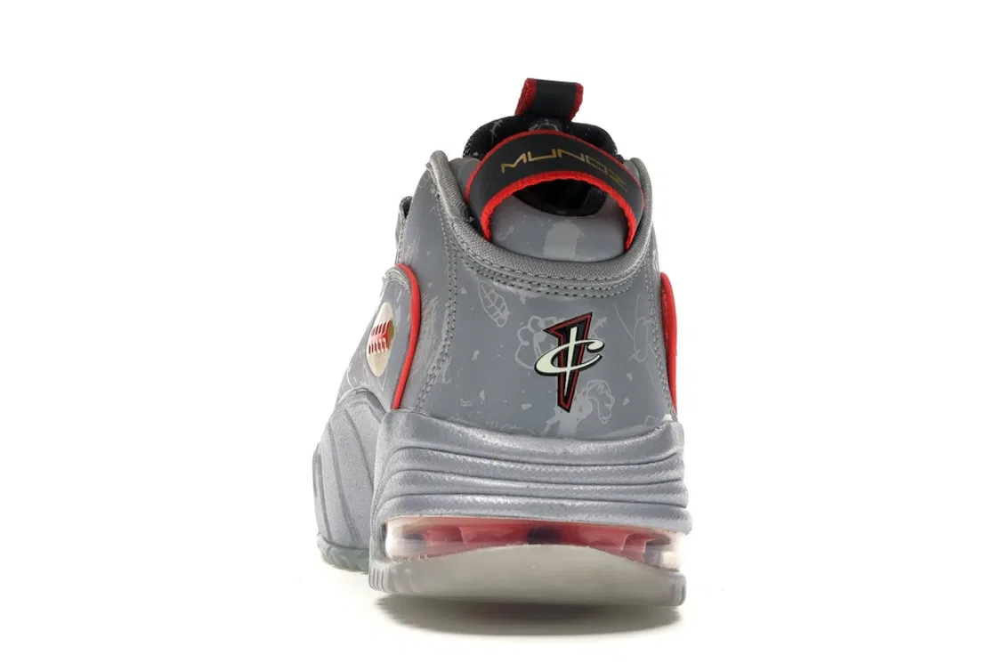 Детские кроссовки Lifestyle Nike Air Max Penny 1, Rflct Silver/Black/Red/Metallic — фото 4
