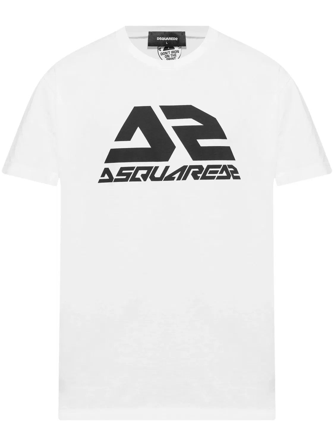 Футболка из 100% хлопка DSQUARED2, белый