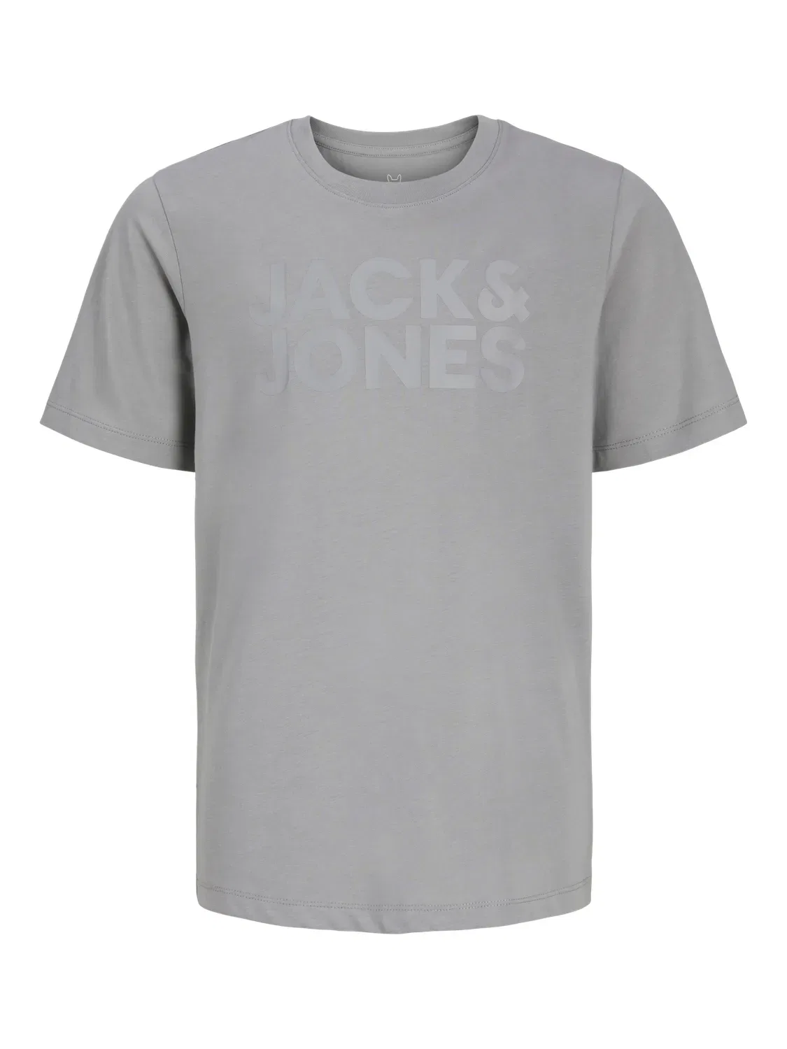 Футболка с принтом JJECORP LOGO TEE O-NECK JNR Jack & Jones Junior, серый