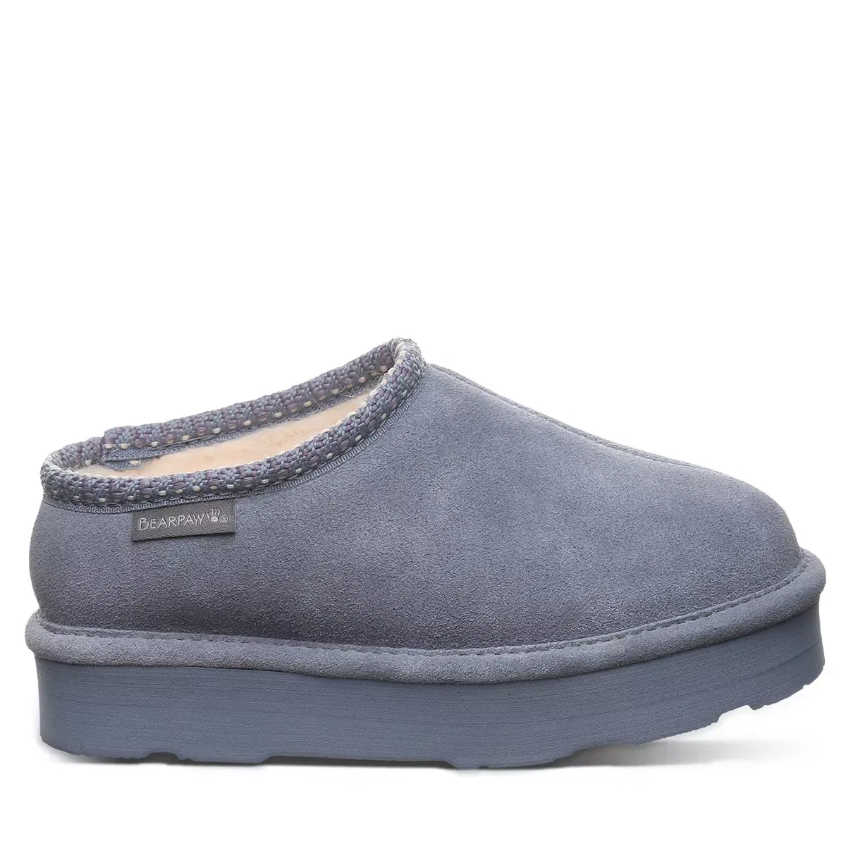 Детские тапочки для мальчиков с начесом Bearpaw, Blue Fin