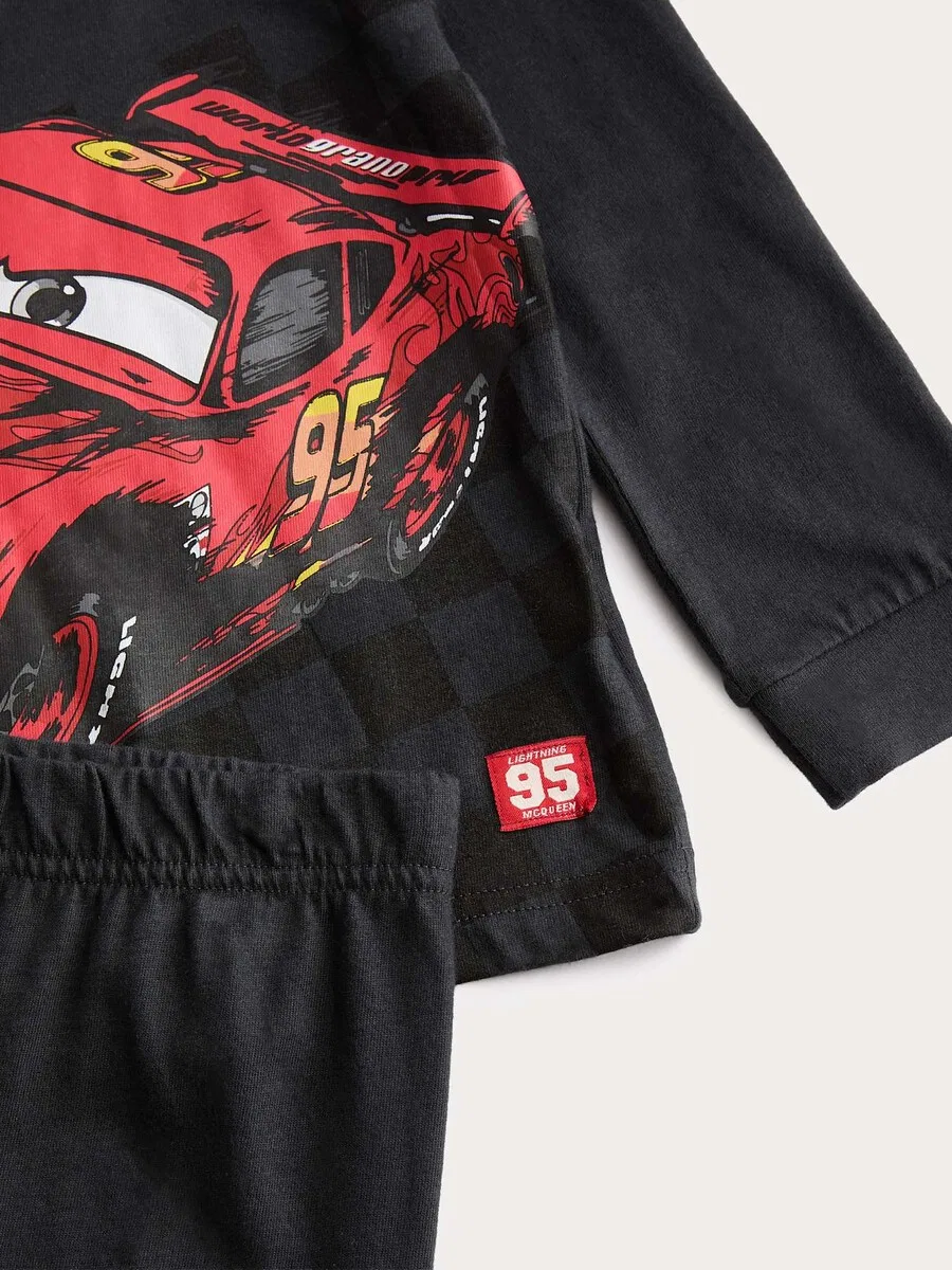 Пижама Marks & Spencer «Disney Cars» черного цвета — фото 3
