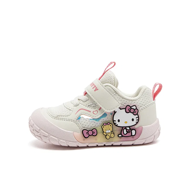 Детские кроссовки с принтом Hello Kitty My Melody Sanrio, Apricot Pink — фото 3