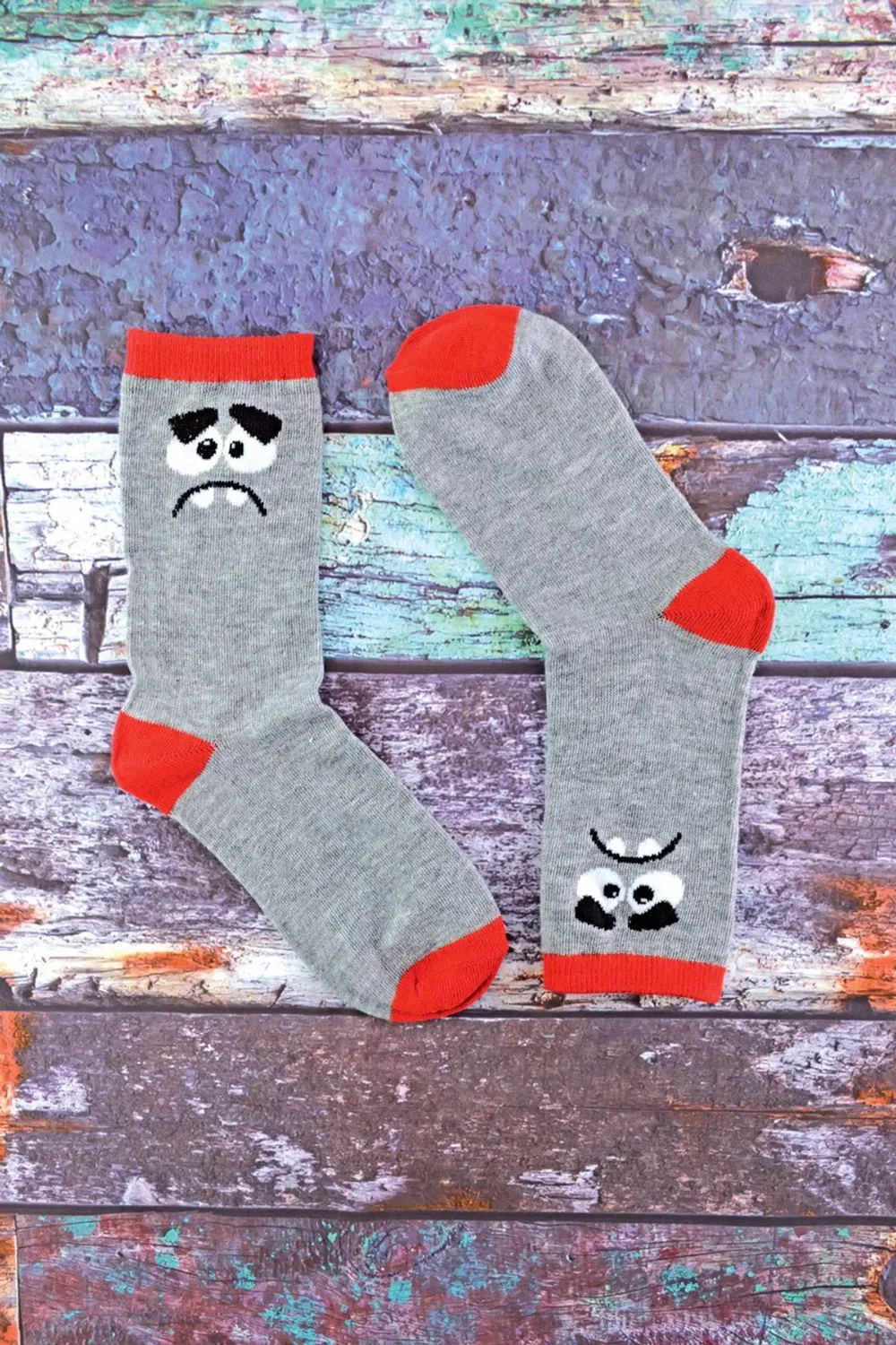 Комплект из 6 пар носков с принтом Sock Snob, Multi — фото 3