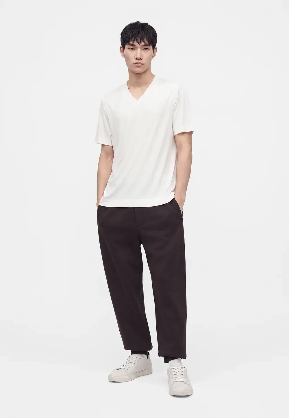 Простая футболка Emporio Armani, Snow White — фото 2
