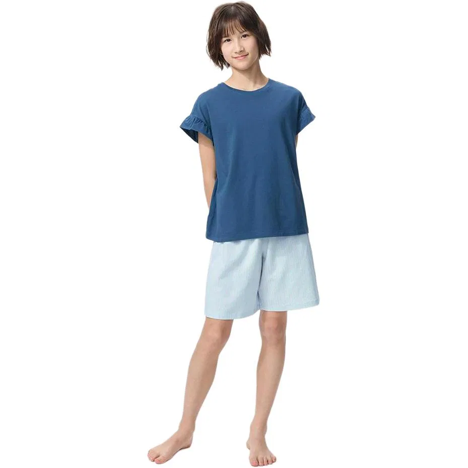Спортивный костюм с круглым вырезом, Uniqlo, Blue