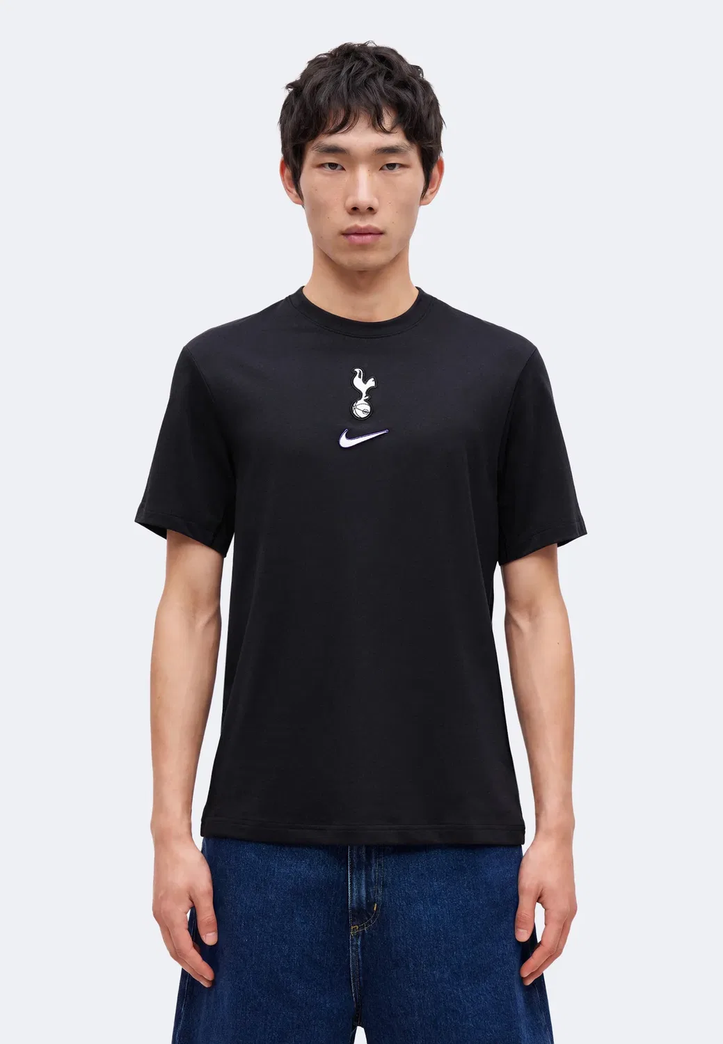 Основная форма THFC - клубная одежда Nike Performance, Black/New Orchid/White — фото 3