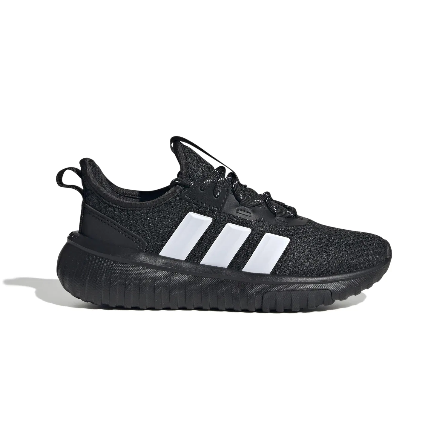Детские кроссовки для мальчиков с шнуровкой Kaptir 4.0 Shoes Kids Adidas, Core Black Ftwr White Core Black — фото 2