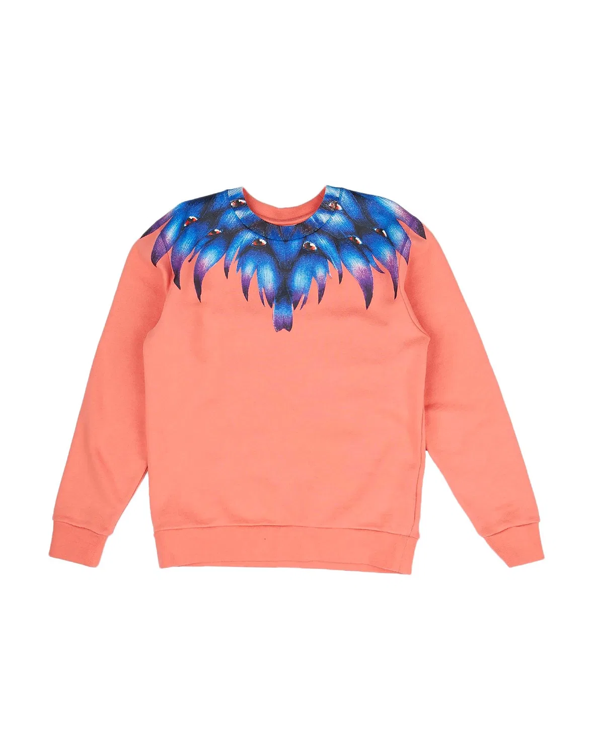 Детский свитшот для девочек с принтом Marcelo Burlon, светло-розовый