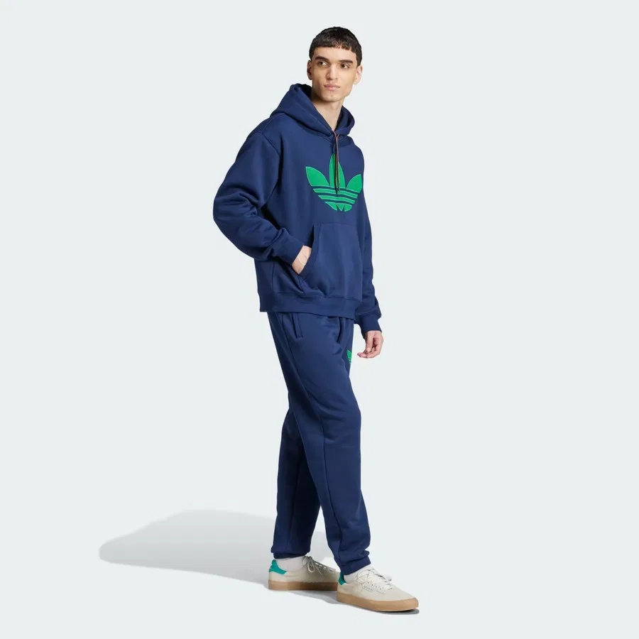 Штаны спортивные с флисом adidas Fleece Jogger, Черный — фото 3