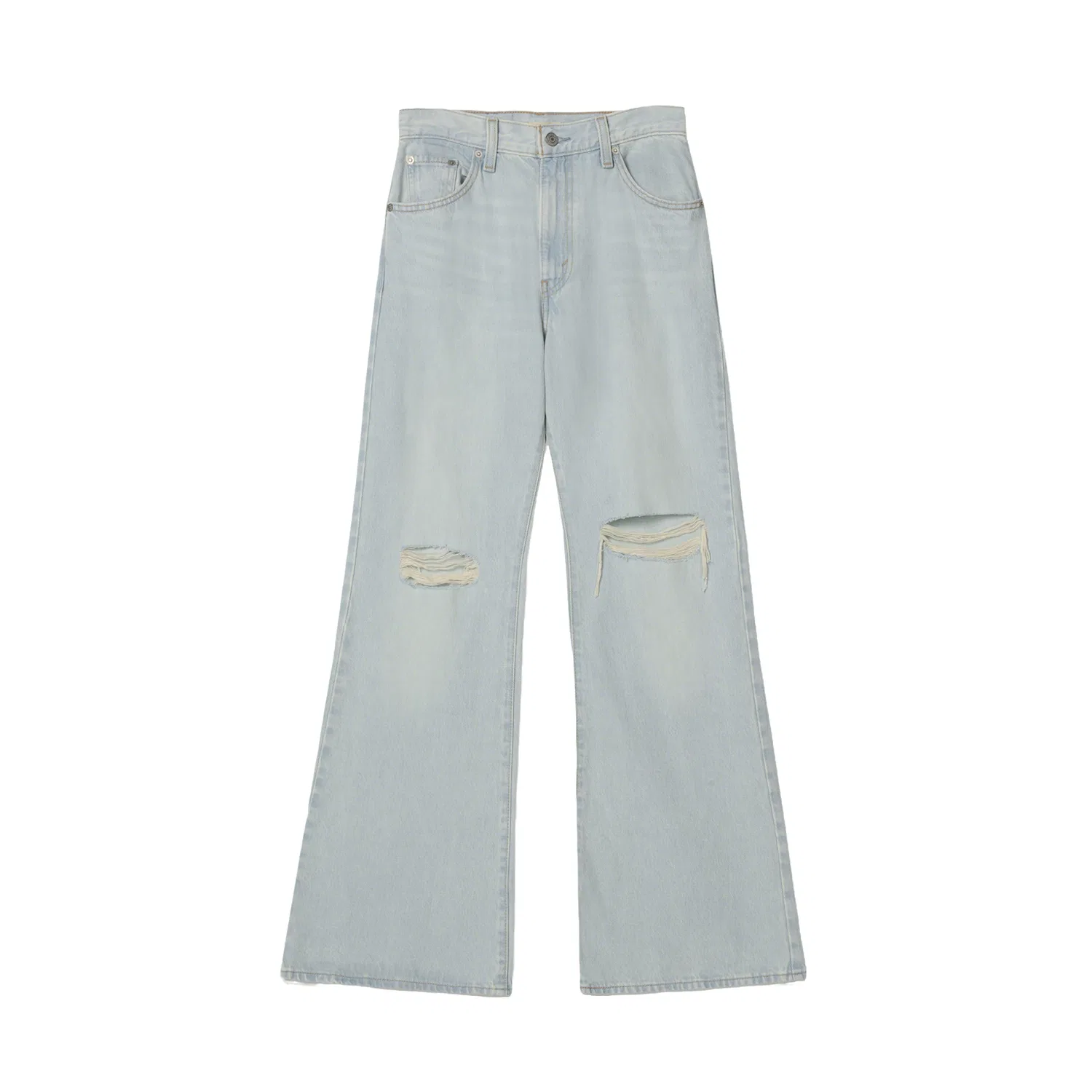 Женские джинсы клеш Levis, Light Blue