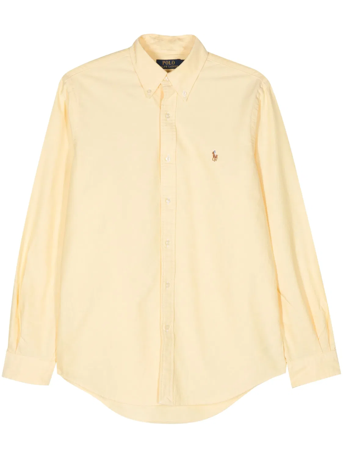 Рубашка из хлопка с мотивом Polo Pony Polo Ralph Lauren, желтый