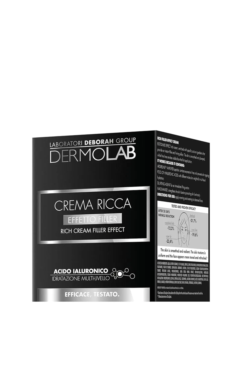 Набор для лица и губ с кремом и филлером DERMOLAB, 50 мл + 1 шт — фото 2