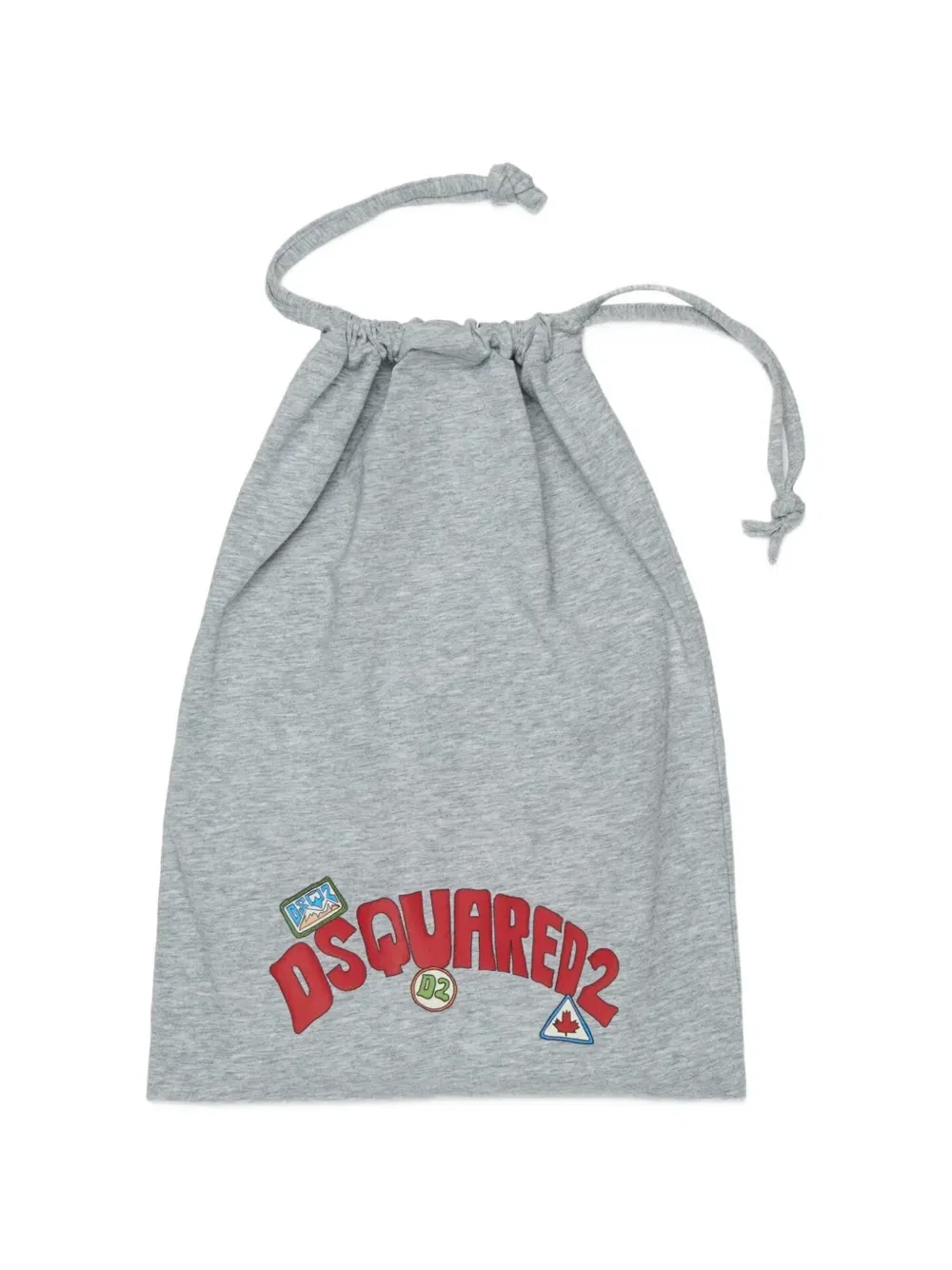 Комплект для новорожденного с логотипом Dsquared2 Kids, серый — фото 4