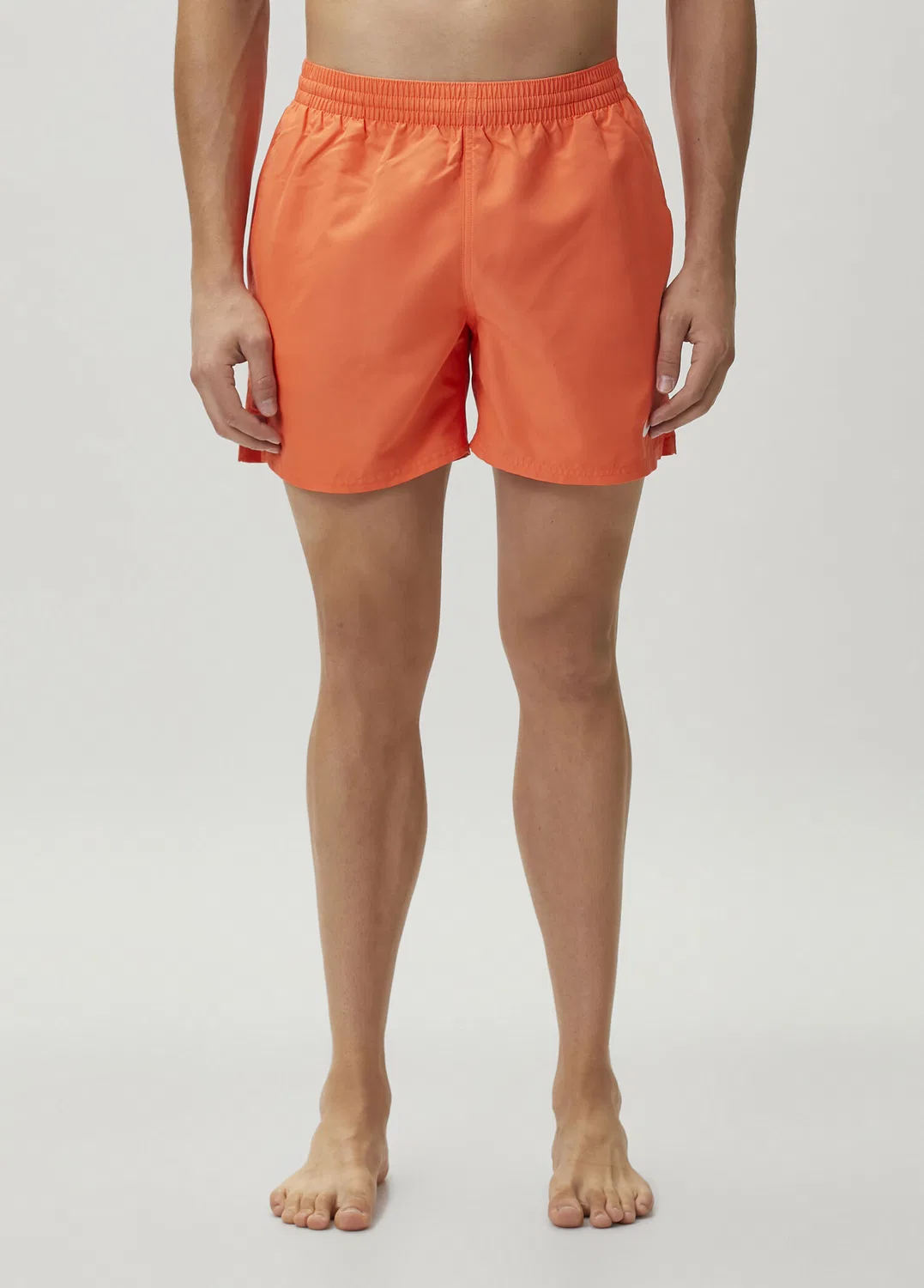 Плавки Nike 5" Brief-Lined Volley, оранжевый — фото 2